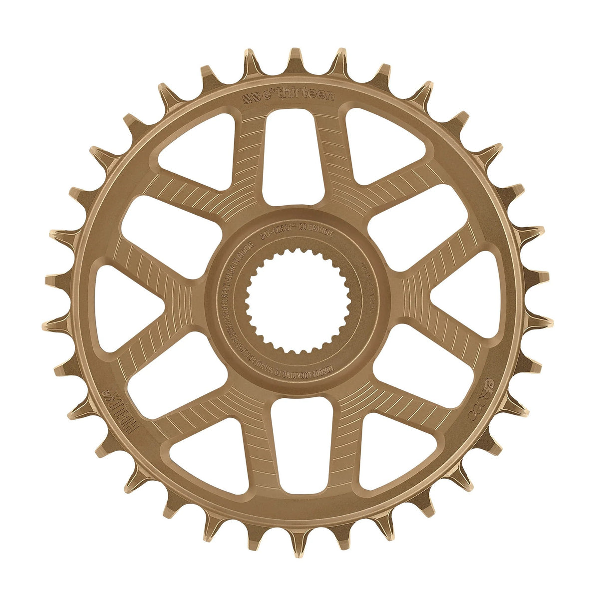 ethirteen espec Chainring for Bosch CX/SX - 32T, 13mm Offset, Bronze