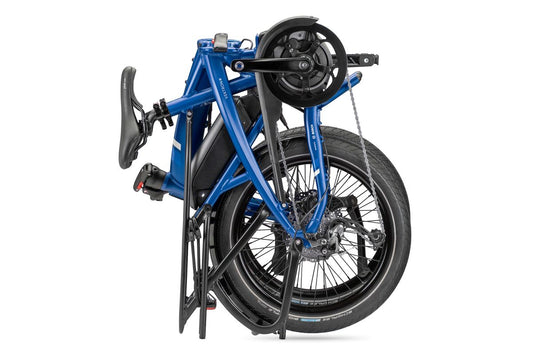 Tern Vektron Q9 20" Folding Electric Bike 400Wh Battery - Blue/Silver